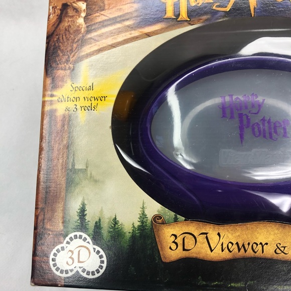 Sealed Harry Potter Giftset View-master 3D Viewer & 3 Reels Boxed Set - Picture 3 of 5